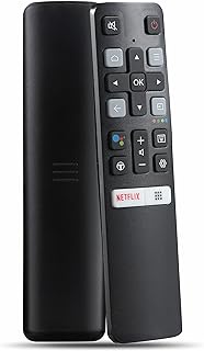 RC802V Smart TV Remote Control Compatible with TCL Android 4K UHD Smart Televisions