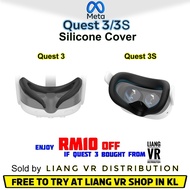 Quest 3/Quest 3S Sweatproof Facial Silicone Cover