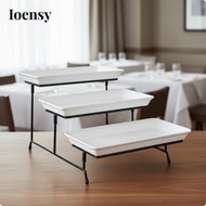 Ioensy 3-Tier Dessert Stand Multifunctional 3 Tier Serving Stand Sturdy for Hotel