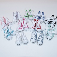 20CM Cotton Doll Shoes 6 Points BJD Doll Casual Shoes Shoes 5CM Small Mini Canvas Shoes Doll Doll Sh