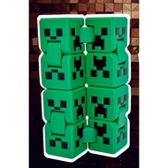 Minecraft Fidget Cube: Infinity Creeper: 3D-Printed Fidget Cube