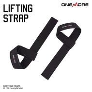 2Pcs ONE MORE Lifting Strap Hand Power Gym Fitness Gym Strap Wrist Strap Gym Lifting Strap