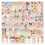 100 Sonny angle Sonny Angel Graffiti Sticker Cute Angel Decoration Notebook Luggage Sticker