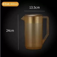 耐高溫加厚塑膠冷水壺5L大容量涼白開水壺PP茶水壺果汁壺