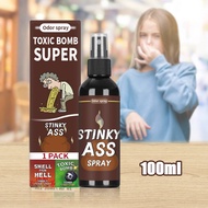 100ml Liquid Fart Gag Prank Joke Spray Smelly Stinky Gags Fart Spray Stink Prank Funny Toys