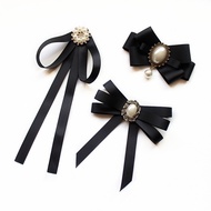 V-11 Bow Brooch Shirt Clothing Accessories Women's