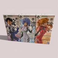 alan322hk日本代購  新世紀福音戰士 EVA 一番抽賞 B賞 / C賞／D賞  碇真嗣 綾波麗 明日香 日版