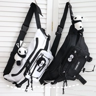 beg lelaki murah beg lelaki waterproof sling beg lelaki Unisex Cycling Leisure Sports Chest Bag