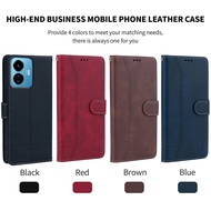 Leather Case For Vivo Y77 5G Y 77 Flip Strandby Card Slot Magnetic Cover PU Wallet Holder