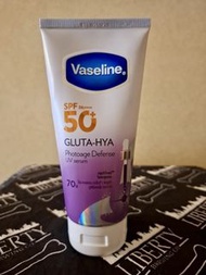 9成新 泰國超人氣 Vaseline SPF50+ PA++++ 防曬身體精華乳 凡士林|Gluta-Hya Photoage Defense UV Serum