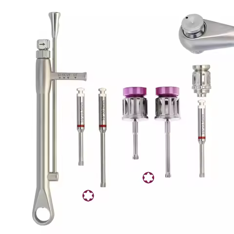 Implant Straumann SCS Screwdriver Ratchet Wrench Adapter Manual Latch Drivers Torque Wrench 7MM