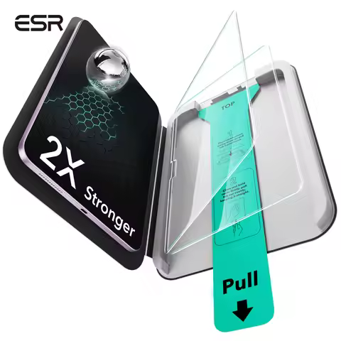 ESR 2 Pack Screen Protector for iPad Pro 11/13(2025/2024) Tempered Glass Film HD Air 13/ 11(M4/M3/M2