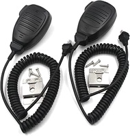 (2-Pack) KMC-35 Standard Dynamic Mobile Radio Microphone (RJ45) 8-Pin Plug for Kenwood NX700 NX800 T