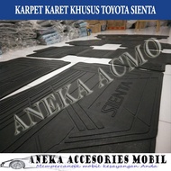 Promo! Rubber Carpet Floor Carpet/ Toyota Sienta Car Floor Mat/