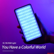VIJIM VL196 Pocket RGB LED Video Light Photography Fill Light 2500K-9000K Dimmable CRI 95+ 20 Lighti