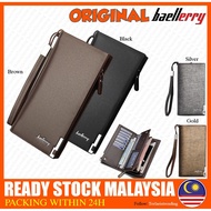 beg tangan Wallet Baellerry SW2 SW4 Men Women Original Korea Fashion Long Purse Zip Button Dompet Le