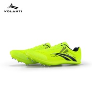 沃兰迪Volanti沃兰迪911黑底闪电钉鞋厚底短跑田径钉子鞋体考跳远比赛 日月萤（标准版） 42