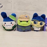 日版 他媽哥池 開心鎮 球鏈吊飾公仔 掛飾 掛件 毛公仔 Ball Chain 餐廳侍應大嘴吉 Kuchipatchi 漫畫店長 Mimitchi 牙醫 豆豆 Mametchi 麻美吉 Bandai 