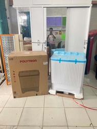 Mesin cuci polytron 2 tabung 8kg