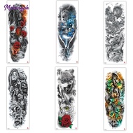 Full arm tattoo stickers waterproof arm tattoo stickers [MK]