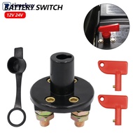 TIMEKEY 12V 24V 2Key Cut Off Battery Main Kill Switch Vehicle Car Modify Isolator Disconnector Truck