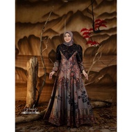 Geulis Dress Halwa Apparel Jubah Muslimah Dress Muslimah