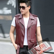 RF1 BIKERS VEST/ MOTORCYCLE VEST/ SYNTHETIC LEATHER VEST COWBOY VEST/ AV46 VEST ROCK AND ROLL VEST