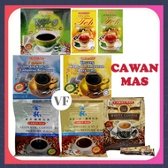 CAWAN MAS Coffee O Kosong/Uncang Coffee O/2in1 Coffee O/3In1 Instant Premix White Coffee/Aromatic Co
