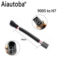 Original Car 9006 to H7 Plug Conversion Line Headlight Modified Headlight 9005 Male Plug to H7 Headl