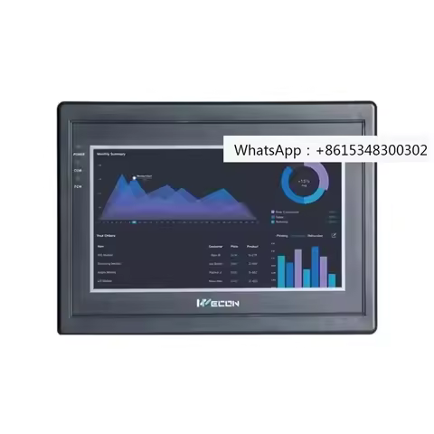 WECON automation control system touch screen 4.3 inch 7 inch PI3043ie PI3070ie human-machine interfa