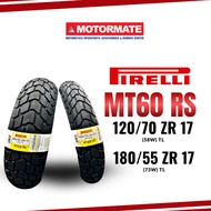 PIRELLI MT60 RS 120/70 ZR17 - 180/55 ZR17 by Motormate