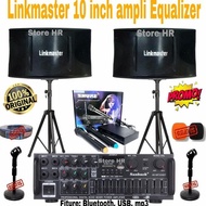Ready || Paket Karaoke Sound System Linkmaster Ampli Equalizer