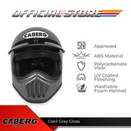 Caberg Helmet Cakil Solid Gray Gloss Full Face