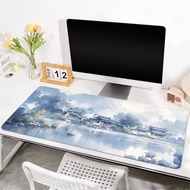 Mouse Pad Landscape Oversized Mouse Pad Thickened Anti-slip Desk Pad Keyboard Pad Mouse Pad 70x30 90