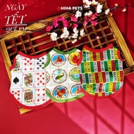 T-Shirt CNY for Dogs and Cats, Tank Top CNY 2026 for HihaPets Pets, Shirt Western CardCNY, Crab Gour