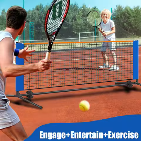 10ft Amazon Metal Frame Pickleball Net Portable Pickleball Rack, Tennis Rack Cover