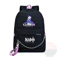 Balo thông minh in hình nhân vật GENSHIN IMPACT game anime chibi đi học tiện lợi