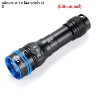 Ekaiou 3000 Lumens Super Bright SFT40 ไฟฉาย LED ดําน้ํา IP68 ใต้น้ํากันน้ํา Night Deep Sea 150 M Hun