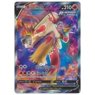 English Pokemon Card Game Blaziken V - 161/198 - Full Art Ultra SE