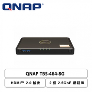 QNAP TBS-464-8G 威聯通 NASBook 網路儲存伺服器