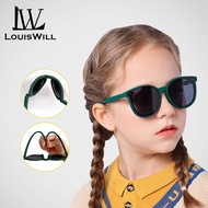 LouisWill Children Sunglasses Fashion Polarized Sunglasses Kids Sunglasses Bending Fatigue Resistanc