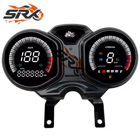 For Italika RC150 2016-2024 RC200 RC250 2019-2024 LED Digital Meter Speedometer Odemeter Tachometer