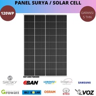 PANEL SURYA 120 WP MONO 120WP SOLAR CELL