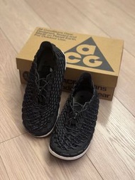 Nike ACG Watercat+ Woven Leather and Rubber-Trimmed Woven Sneakers 波鞋