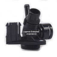 Original Audi Volkswagen Water Connection, Engine Coolant Outlet Flange 06J121132F