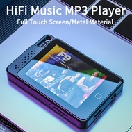 เครื่องเล่นเพลง5.0 MP3บลูทูธโลหะ C1ใหม่ล่าสุดของ RUIZU มีลำโพงในตัวเครื่องเล่น MP4 2.4นิ้ววิทยุแตะหน้าจอเต็มไฮไฟ Walkman