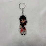 Keychain akrilk toji fushiguro - gantungan kunci toji apel