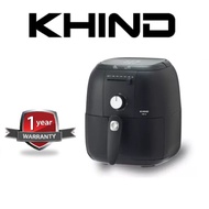 Khind ARF22 HIGH Quality Air Fryer Less Oil Healthy Safe Cooking (Black)