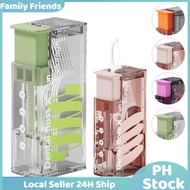 Dental Floss Picks with Dispenser, Floss Pick Containers, Plaque Remover Refillable Floss Pick Case