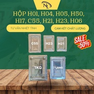 [Lot of 100] Clear Box, PET Plastic Tray, Food Storage, Quality Products H01,H21,H53, C55, H04, H05,